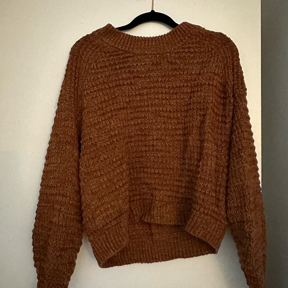 Burnt orange Sweater, large